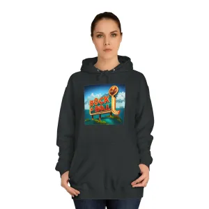 Rock & Roll Casino Unisex College Hoodie