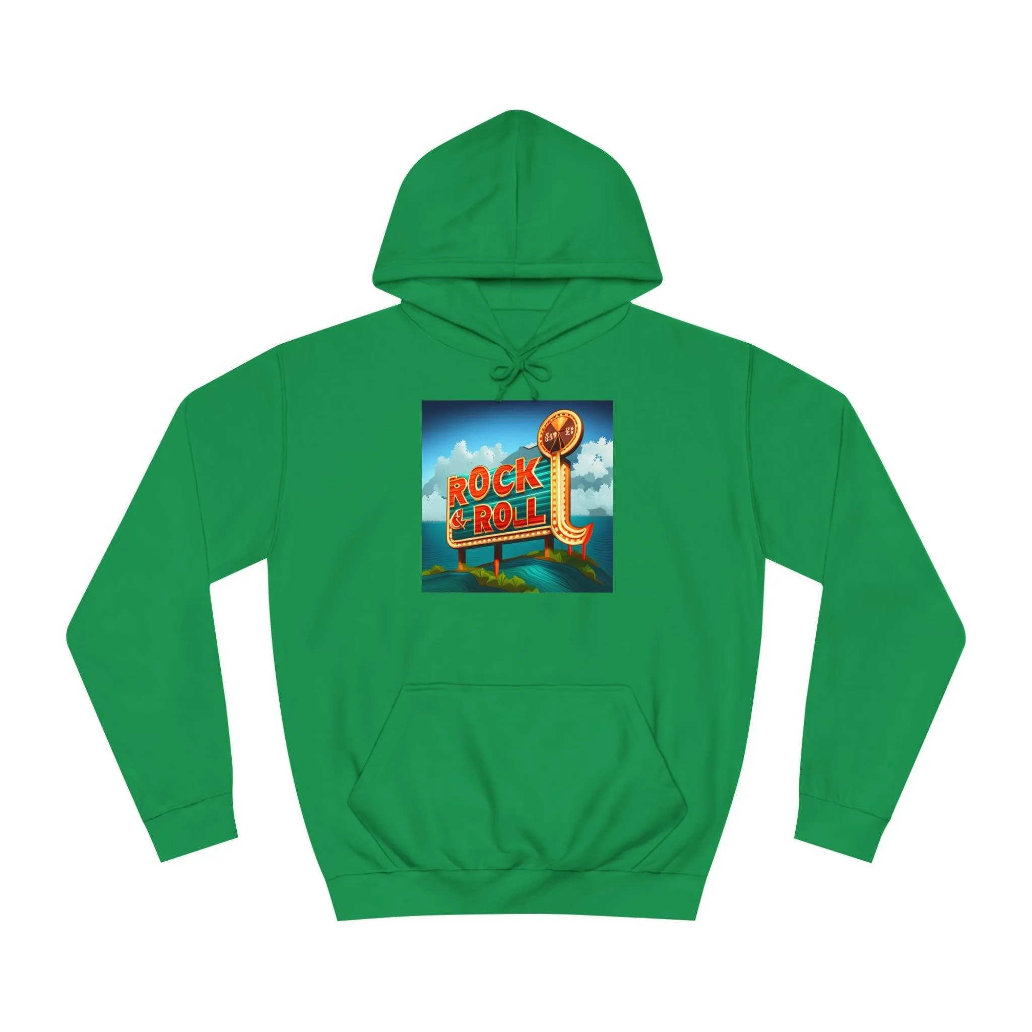 Rock & Roll Casino Unisex College Hoodie