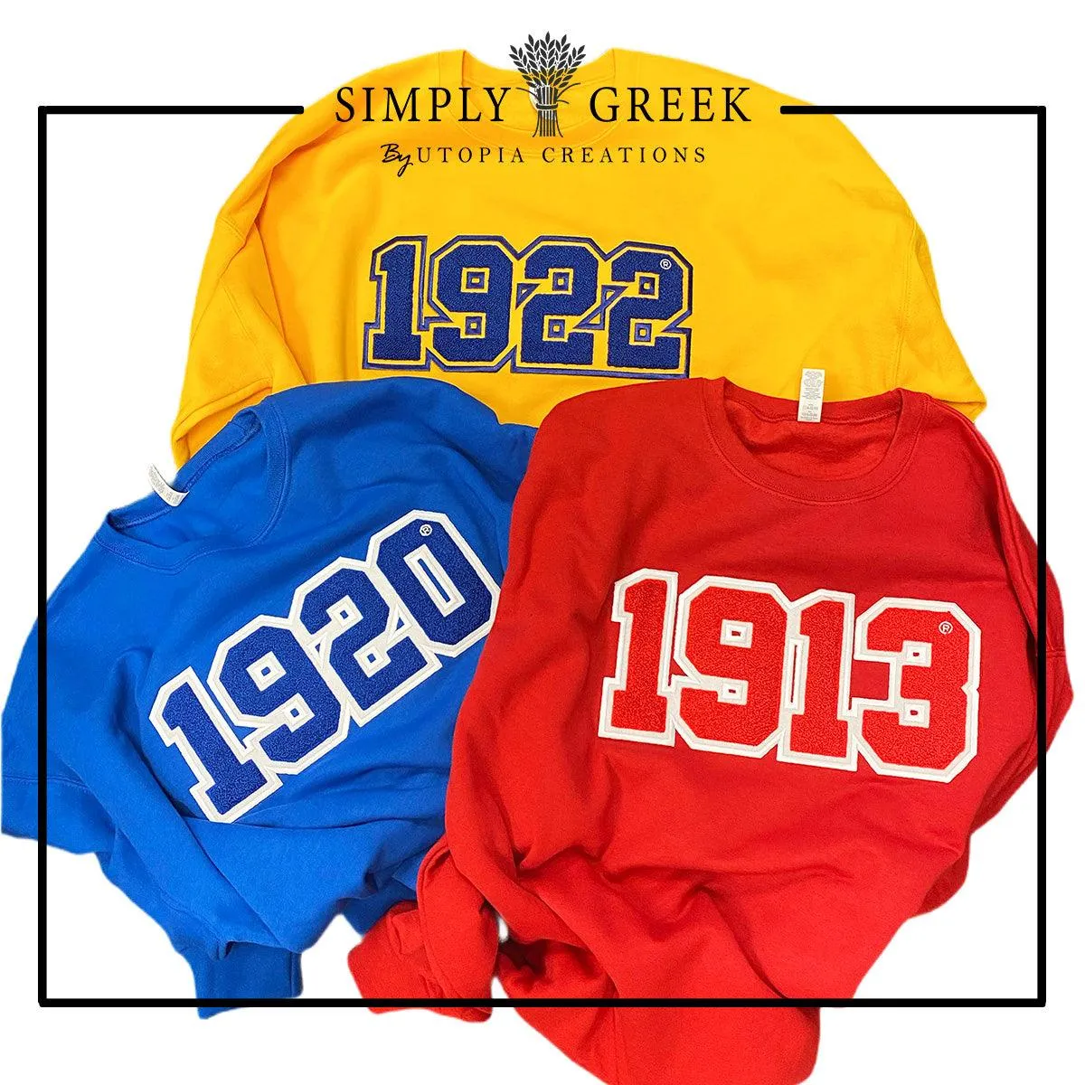 Sigma Gamma Rho 1922 Founding Year Sweatshirt