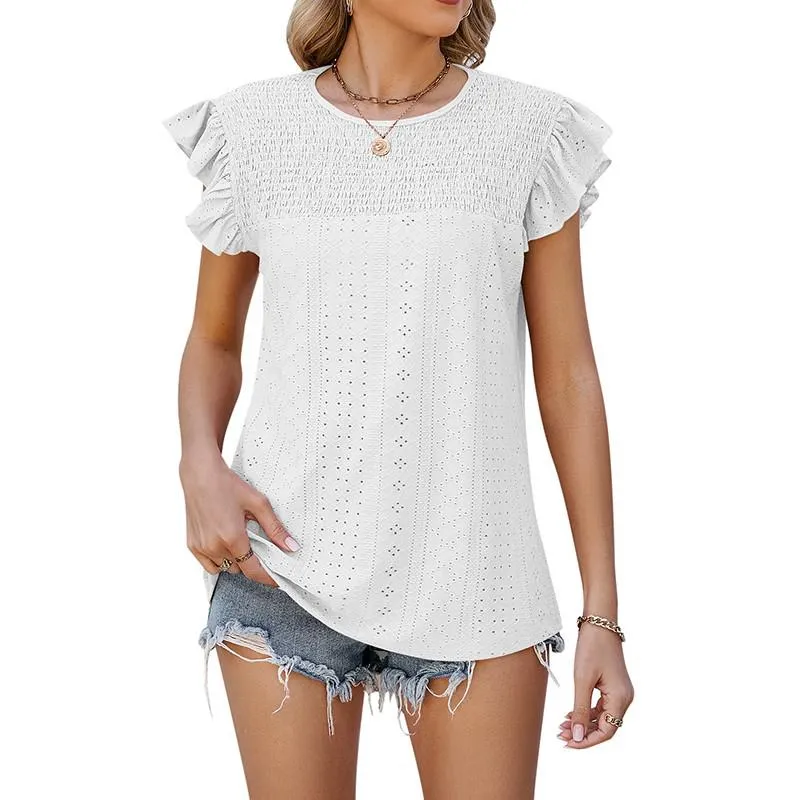 Summer Solid Tops For Women Fashion