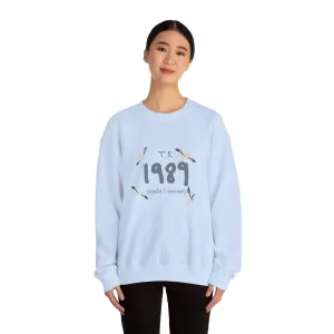 Taylor Swift 1989 Sweatshirt Gift for Swiftie Gift for Teen Gift for Taylor Swift Fan Unisex NuBlend® Crewneck Sweatshirt