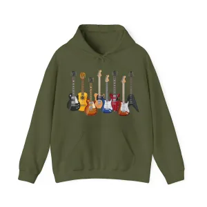 The Guitars Unisex Heavy Blend™ Hooded Sweatshirt