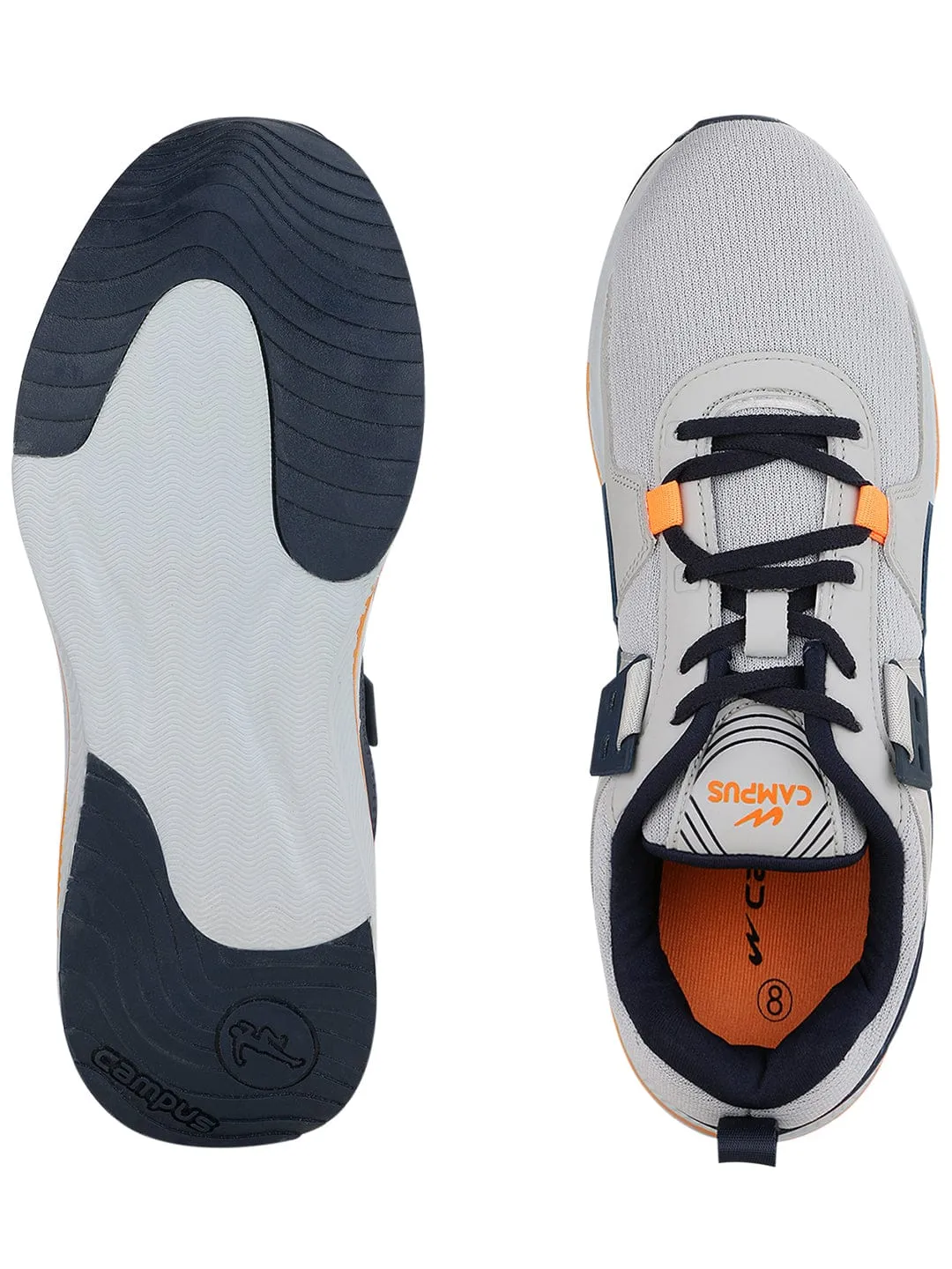 TRILLIUM Grey Men's Running Shoes