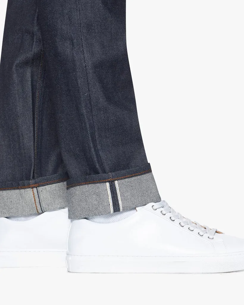 Unbranded UB101 Skinny Fit Mens Jeans - 14.5oz Indigo Selvedge