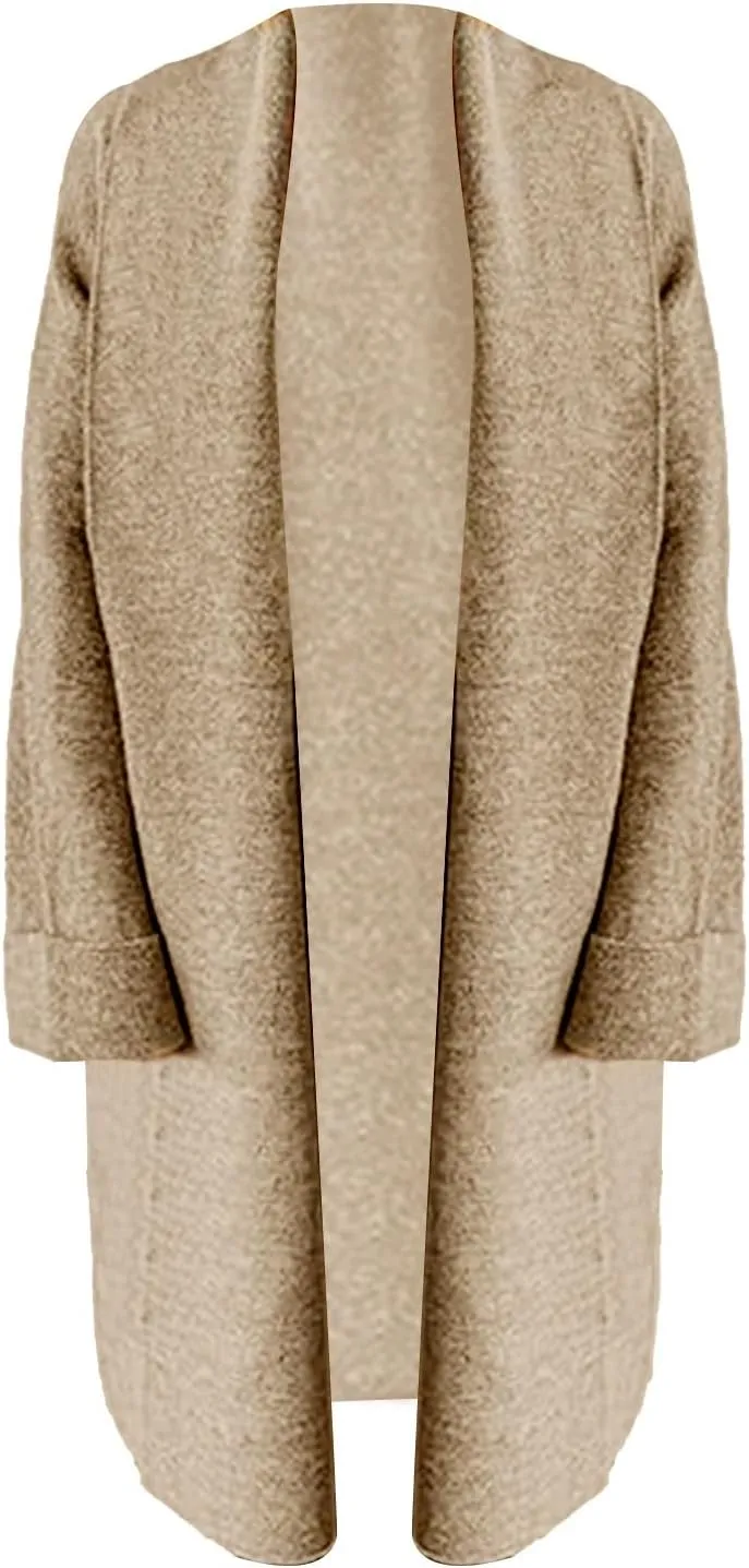 Womens Long Cardigan Sweaters Chunky Open Front Oversized Slouchy Knit Fall Trendy Coatigan Jackets