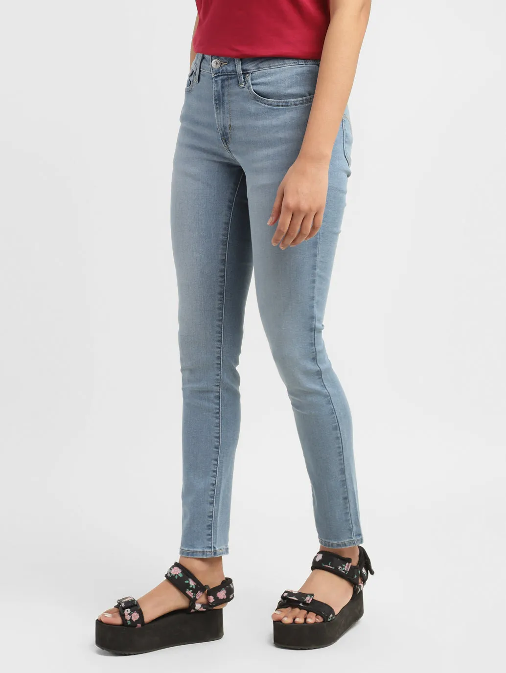 Women's Mid Rise 711 Skinny Fit Jeans