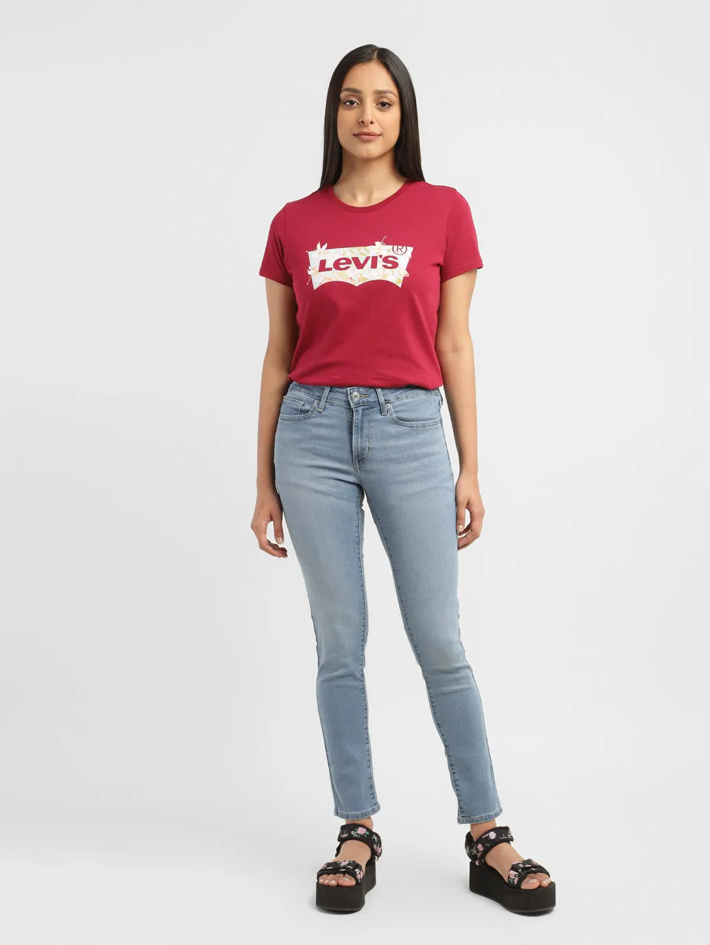Women's Mid Rise 711 Skinny Fit Jeans