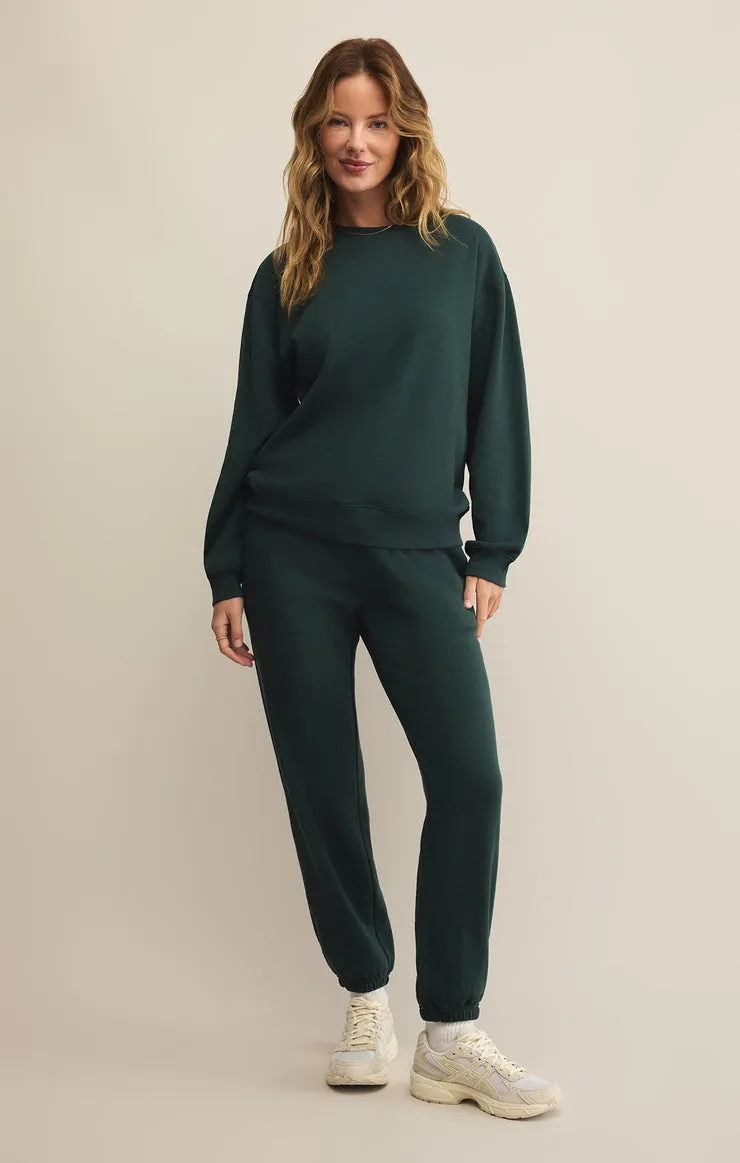 Z SUPPLY Boyfriend Crew Fleece Pullover - More Colors Available