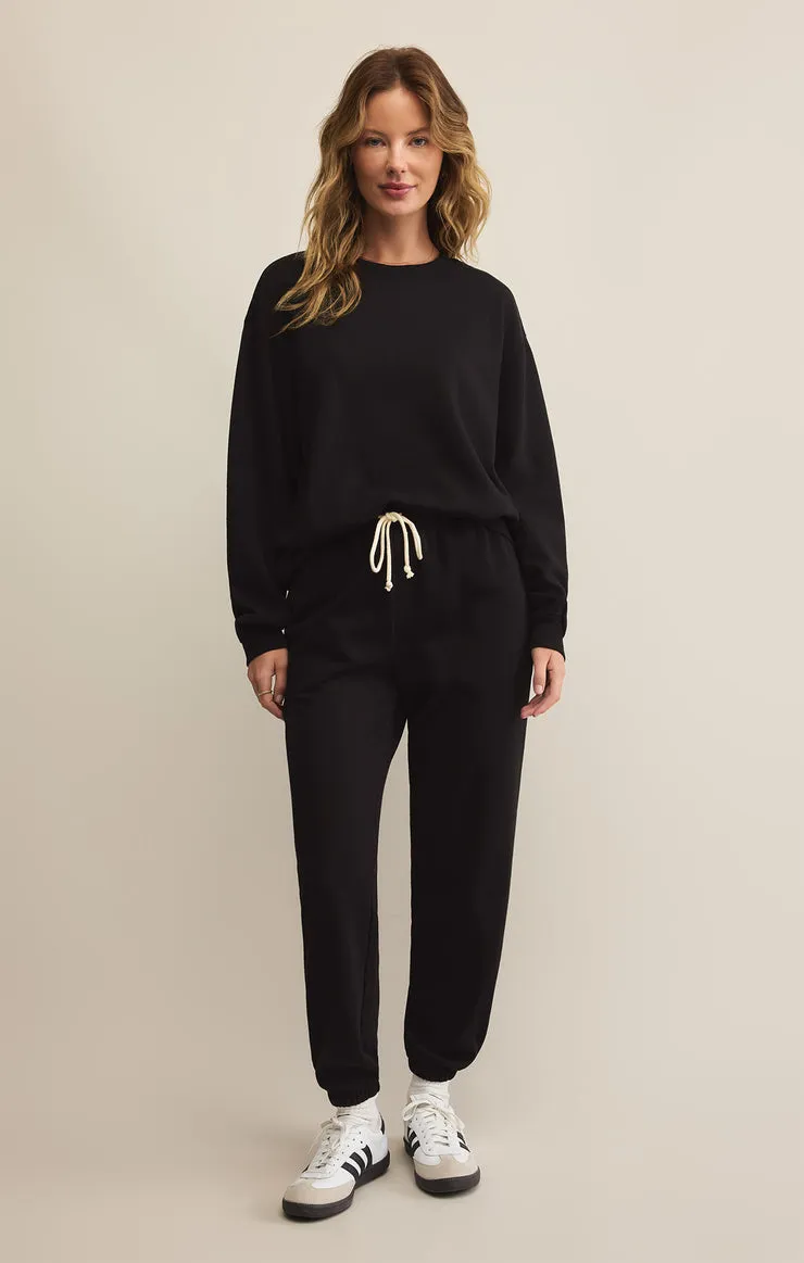Z SUPPLY Boyfriend Crew Fleece Pullover - More Colors Available